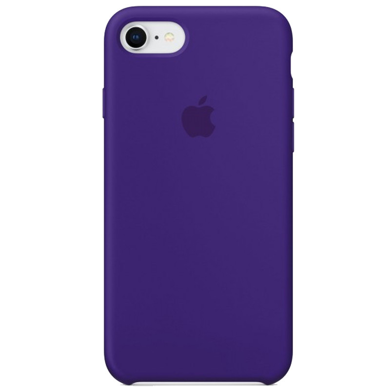 Чехол Silicone case (AAA) для Apple iPhone 7 / 8 (4.7") (Фиолетовый / Ultra Violet)