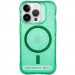 Чохол TPU Radiance with Magnetic safe для Apple iPhone 16 (6.1") (Green)