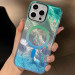 Фото Чехол TPU Shiny Mountain (MagFit) для Apple iPhone 16 Pro Max (6.9") (Green / Blue) на vchehle.ua