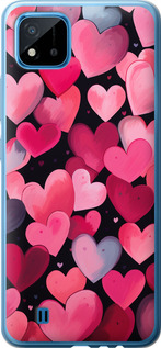 

Чехол Сердечки 4 для Realme C20A 1646359