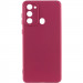 Чехол Silicone Cover Lakshmi Full Camera (A) для Tecno Spark Go 2022 (KG5m) (Бордовый / Marsala)