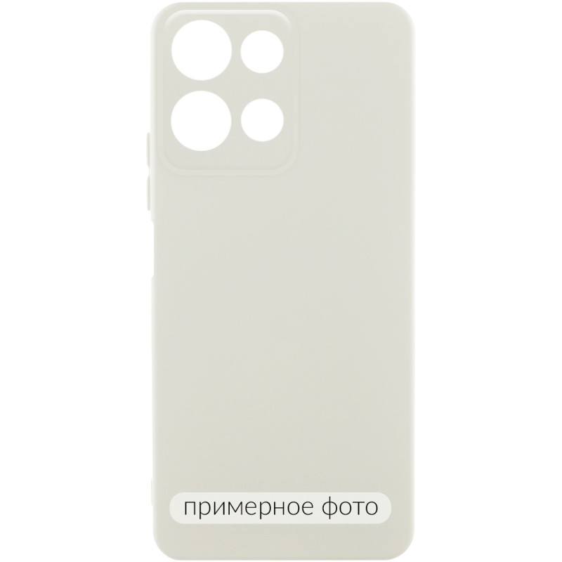Чехол Silicone Cover Lakshmi Full Camera (AA) для Samsung Galaxy A04e (Белый / White)