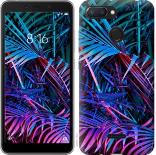 

Чехол Папоротник под ультрафиолетом для Xiaomi Redmi 6 668825