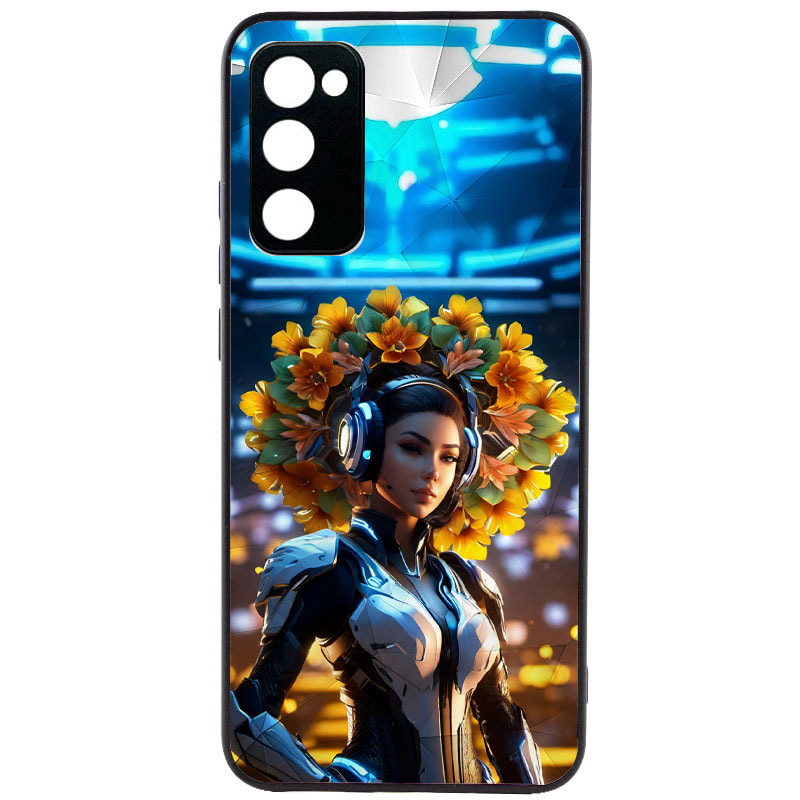 TPU+PC чехол Prisma Ladies для Samsung Galaxy S20 FE (Cyberpunk)