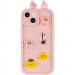 Фото Чехол TPU Toys Case with Ears для Apple iPhone 13 (6.1") (Light Pink) на vchehle.ua