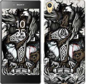 Чехол Тату Викинг для Sony Xperia Z5 E6633