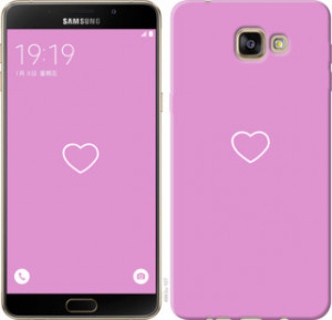 Чехол Сердце 2 для Samsung Galaxy A9 A9000