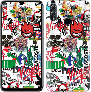 

Чохол Many different logos на Huawei Honor 10 Lite 689117