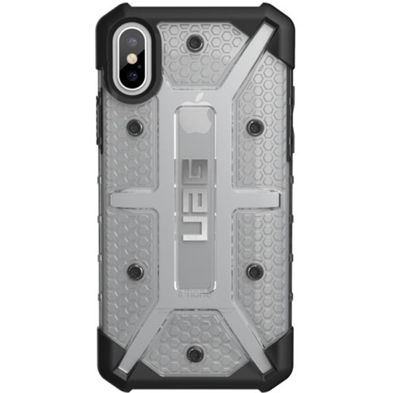 Фото Ударопрочный чехол UAG Plasma для Apple iPhone X / XS (5.8") (Бесцветный) на vchehle.ua