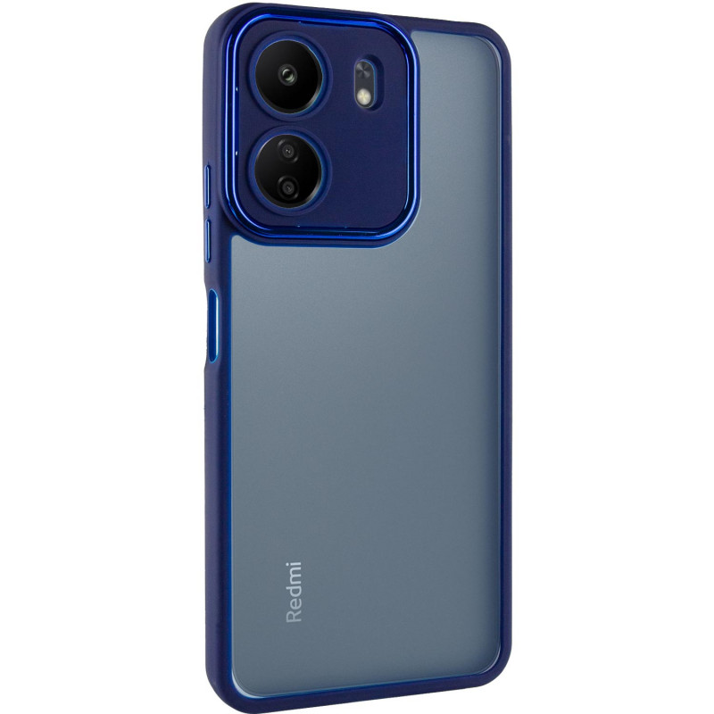 TPU+PC чехол Accent для Xiaomi Redmi 13C / Poco C65 (Blue)