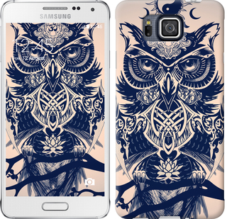 

Чехол Узорчатая сова для Samsung Galaxy Alpha G850F 627243