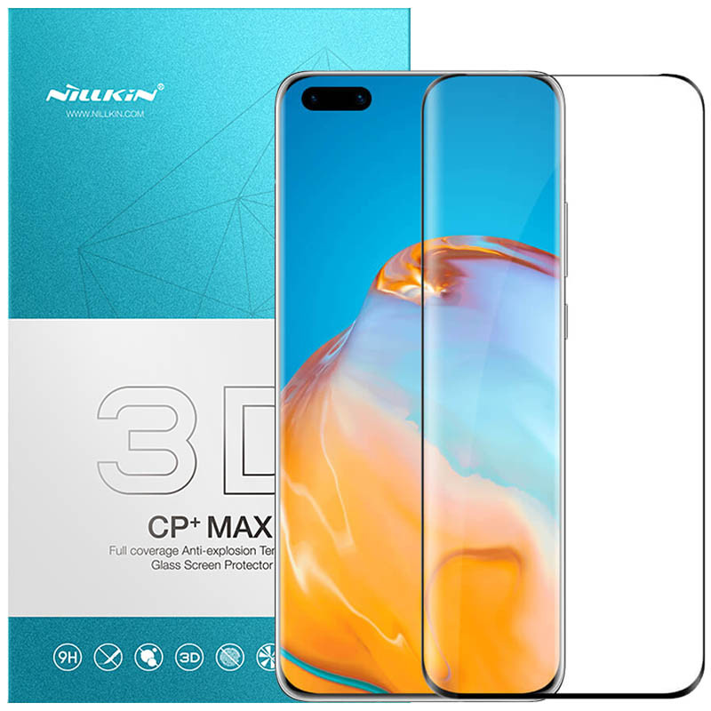 

Защитное стекло Nillkin (CP+ max 3D) для Huawei P40 Pro (Черный) 897294