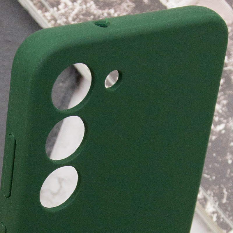 Заказать Чехол Silicone Cover Lakshmi Full Camera (AAA) для Samsung Galaxy S22 (Зеленый / Cyprus Green) на vchehle.ua