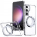 Чехол TPU+PC Aura Fold для Samsung Galaxy S24 FE (Transparent)