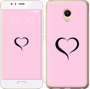 

Чохол Серце 1 на Meizu M5s 899513
