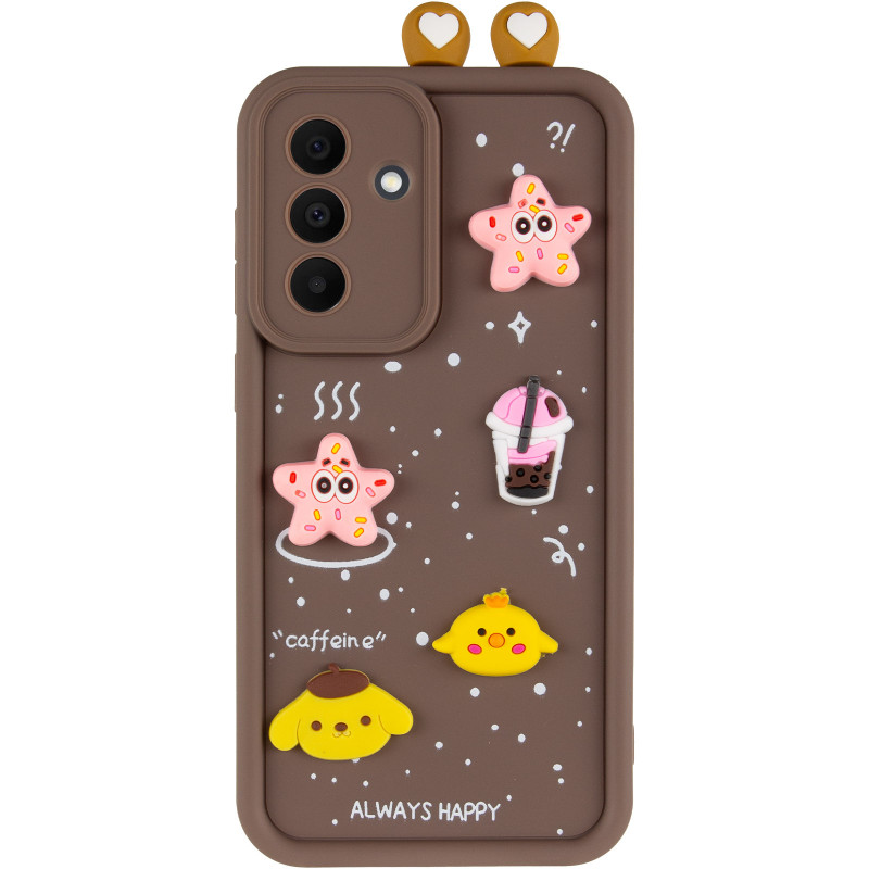 Фото Чохол TPU Toys Case with Ears на Samsung Galaxy A36 5G (Brown) на vchehle.ua