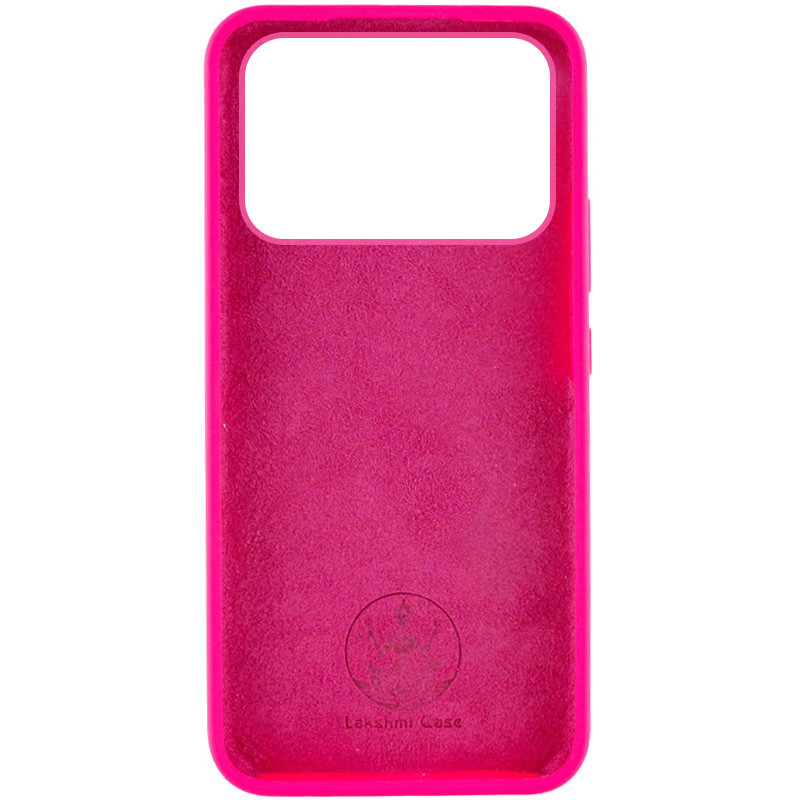 Фото Чохол Silicone Cover Lakshmi (AAA) на Xiaomi Poco X6 Pro (Рожевий / Barbie pink) на vchehle.ua