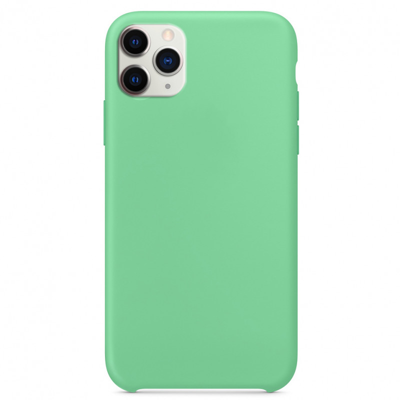 Чохол Silicone Case without Logo (AA) на Apple iPhone 11 Pro (5.8") (Зелений / Spearmint)