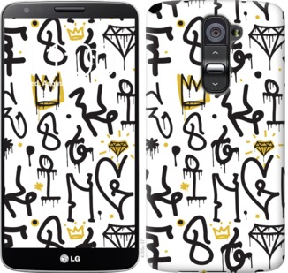 

Чехол Graffiti art для LG G2 745259
