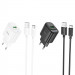 МЗП Hoco C140A Smart QC3.0 18W (1USB-A) + кабель USB to Type-C