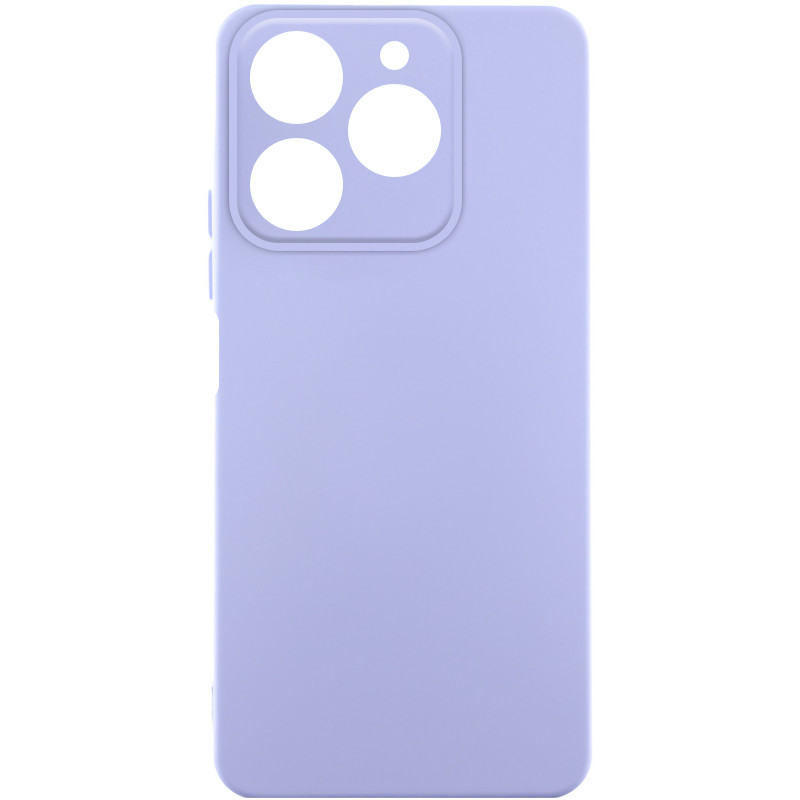 Чехол Silicone Cover Lakshmi Full Camera (AA) для Realme C61 4G (Сиреневый / Dasheen)