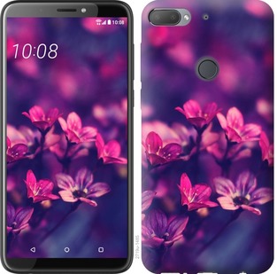 

Чохол Пурпурні квіти на HTC Desire 12 Plus 668241