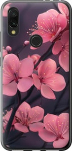 Чехол Пурпурная сакура для Xiaomi Redmi 7