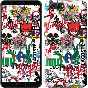 

Чехол Many different logos для Huawei Honor V10 / View 10 669495