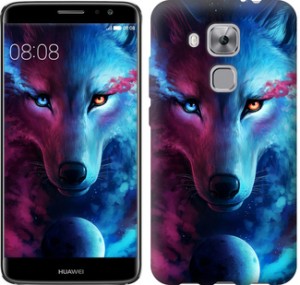 Чохол Арт-вовк на Huawei Nova Plus