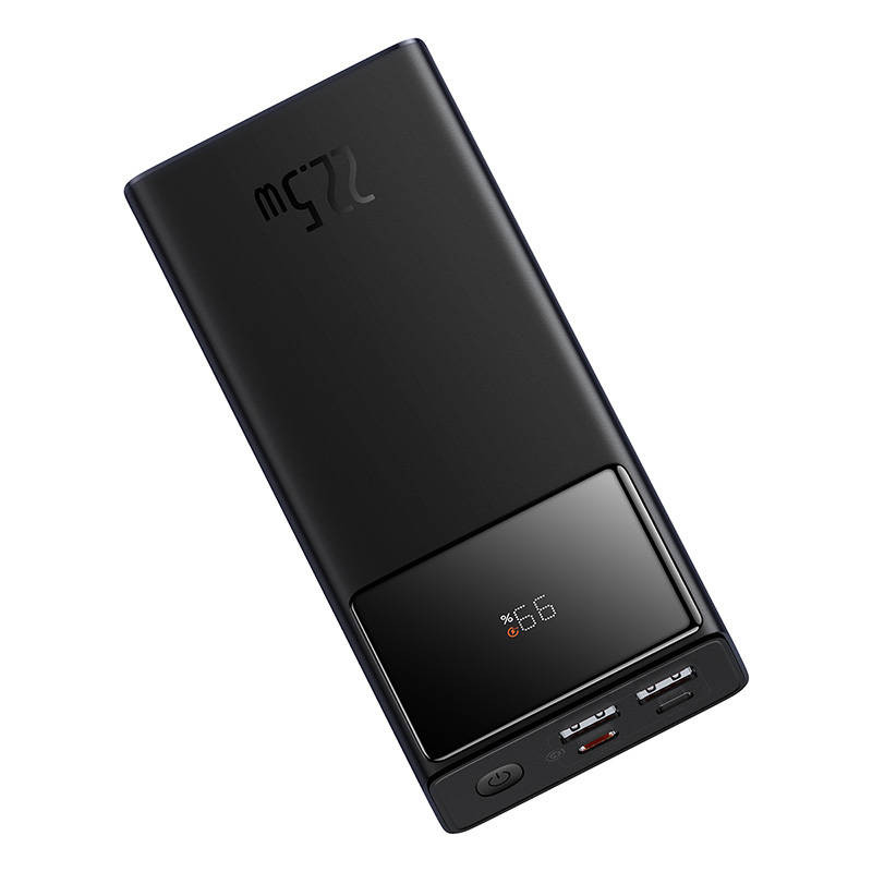 Фото Портативное ЗУ Baseus Star-Lord Digital Display 22.5W 30000 mAh (PPXJ080101) (Black) в магазине vchehle.ua