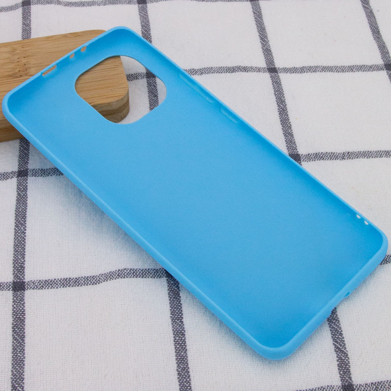 Фото Силиконовый чехол Candy для Xiaomi Mi 11 (Голубой) в магазине vchehle.ua