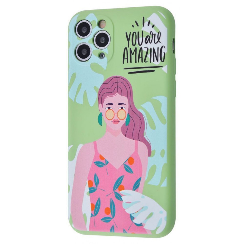 

TPU чохол WAVE Fancy на Apple iPhone 11 Pro (5.8") (You are amazing / Mint gum) 1056595