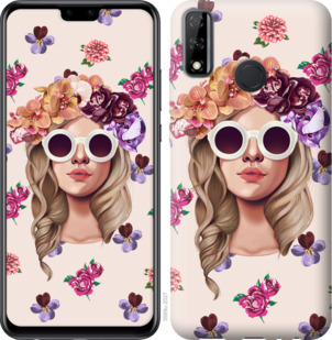

Чохол Дівчина з квітами v2 на Huawei Y8s 936450