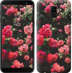 

Чохол Кущ з трояндами на Samsung Galaxy J6 2018 639140