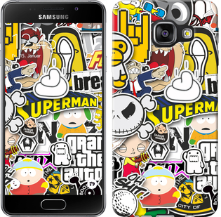 

Чехол Popular logos для Samsung Galaxy A3 (2016) A310F 627804