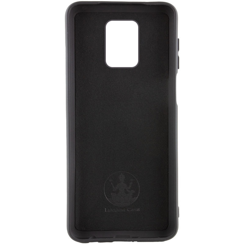 Фото Чохол Silicone Cover Lakshmi (AA) на Xiaomi Redmi Note 9s / Note 9 Pro / Note 9 Pro Max (Чорний / Black) на vchehle.ua