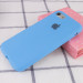 Фото Чохол Silicone Case Full Protective (AA) на Apple iPhone 7 / 8 / SE (2020) (4.7") (Блакитний / Cornflower) на vchehle.ua