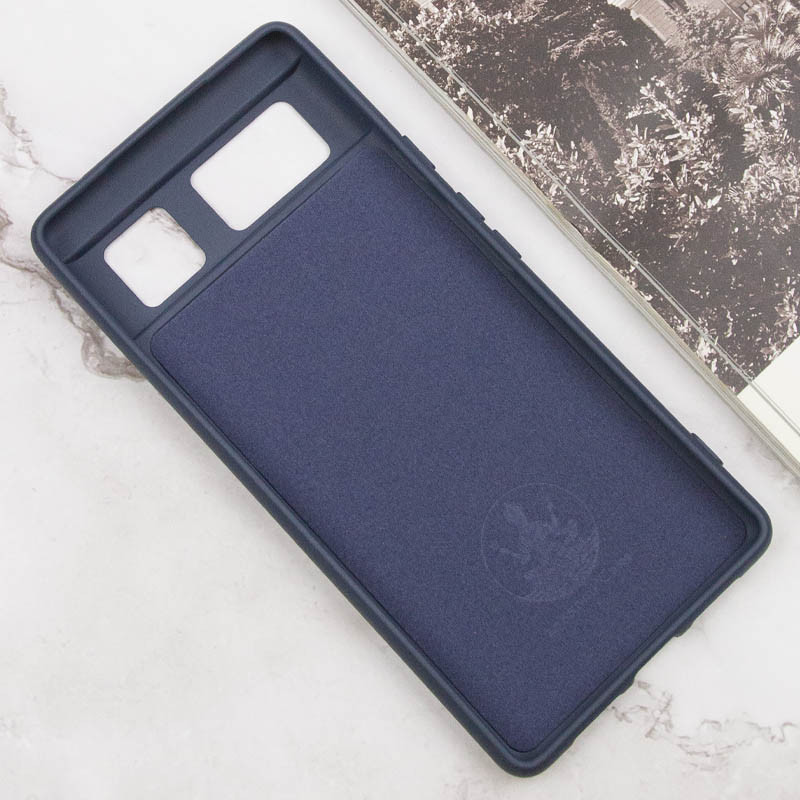 Фото Чохол Silicone Cover Lakshmi (A) на Google Pixel 6 (Синій / Midnight Blue) в маназині vchehle.ua