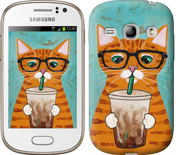 

Чехол Зеленоглазый кот в очках для Samsung Galaxy Fame S6810 625173