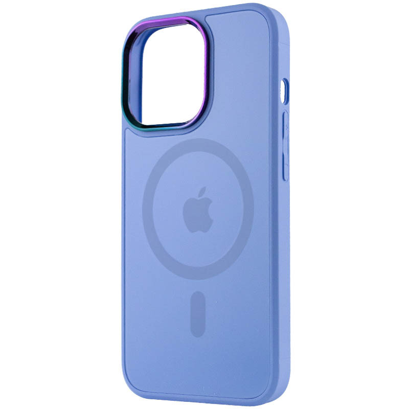 Фото Чехол TPU+Glass Sapphire Mag Evo case для Apple iPhone 14 Pro (6.1") (Lilac Blue) в магазине vchehle.ua