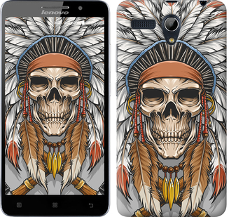 

Чехол Череп индейца для Lenovo A616 641052