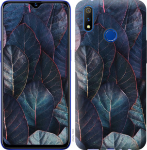 

Чехол Листья v3 для Realme 3 Pro 922311