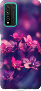 

Чехол Пурпурные цветы для Huawei Honor 10X Lite 1142651