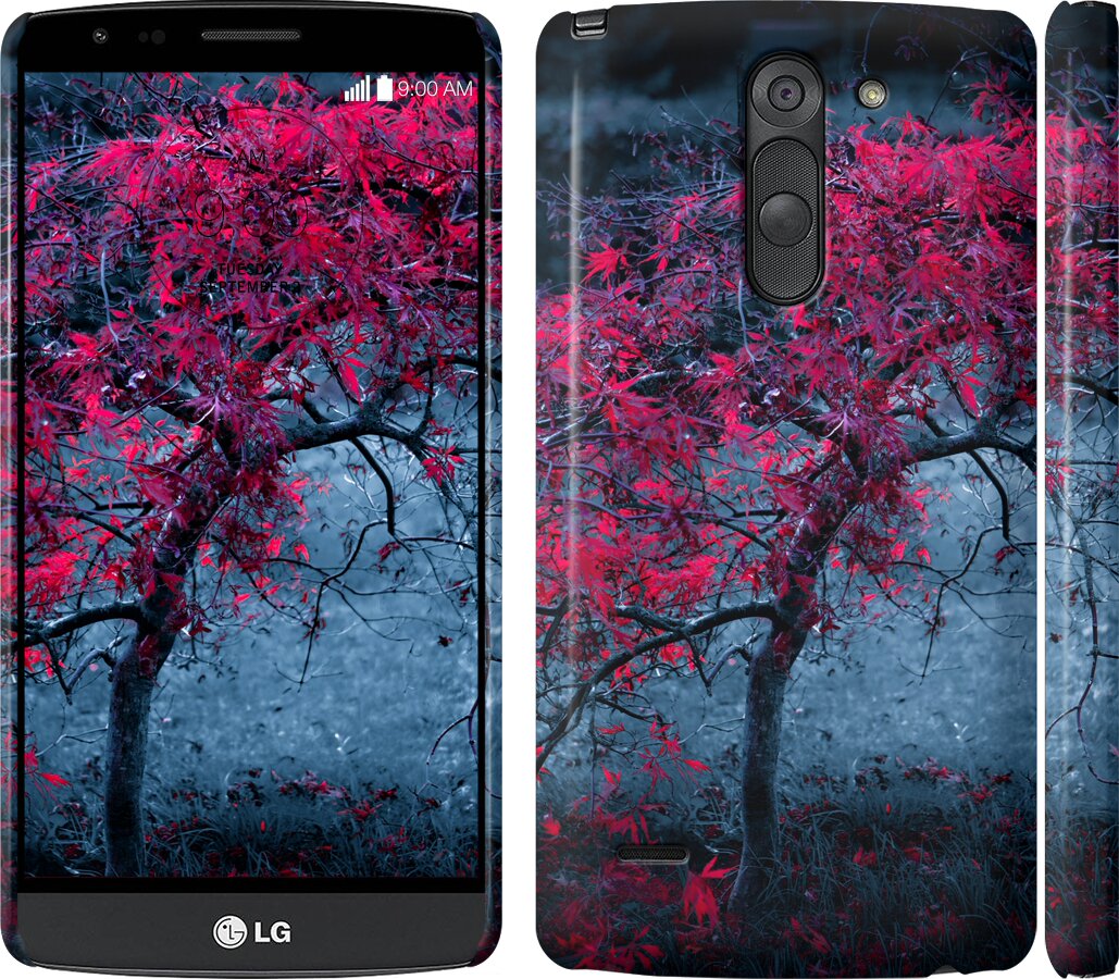 

Чехол Дерево с яркими листьями для LG G3 Stylus D690 347069