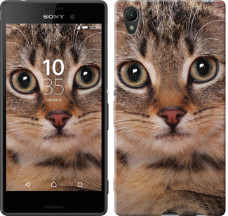 

Чехол Полосатый котик для Sony Xperia Z3+ Dual 175700