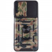 Ударопрочный чехол Camshield Serge Ring Camo для Samsung Galaxy M23 5G / M13 4G (Коричневый / Army Brown) в магазине vchehle.ua