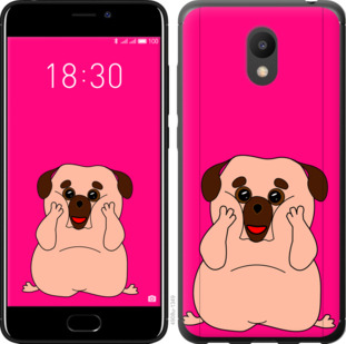 

Чохол Веселий мопс на Meizu M6 928475