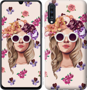 

Чехол Девушка с цветами v2 для Samsung Galaxy A90 5G 894891