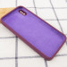 Фото Чохол Silicone Case Square Full Camera Protective (AA) для Apple iPhone X / XS (5.8") (Бордовий / Maroon) в маназині vchehle.ua