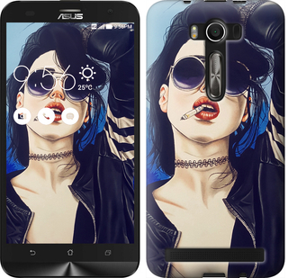

Чехол Девушка на стиле для Asus ZenFone 2 Laser 2 ZE550KL 643987
